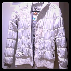 White Columbia winter coat